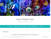 Tablet Screenshot of karenwalkerart.com